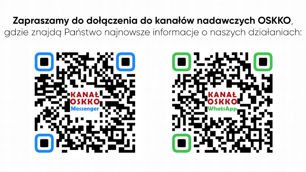 Kanały informacyjne OSKKO